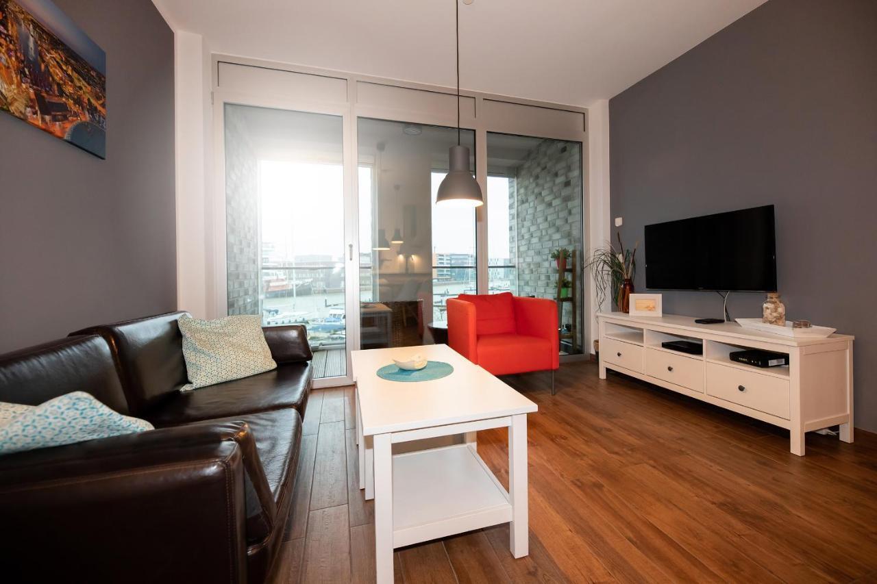 Moderne Ferienwohnungen Zwischen Weserdeich Und Yachthafen 不来梅港 外观 照片